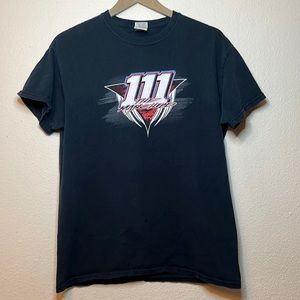 111 the manchild racing T-shirt